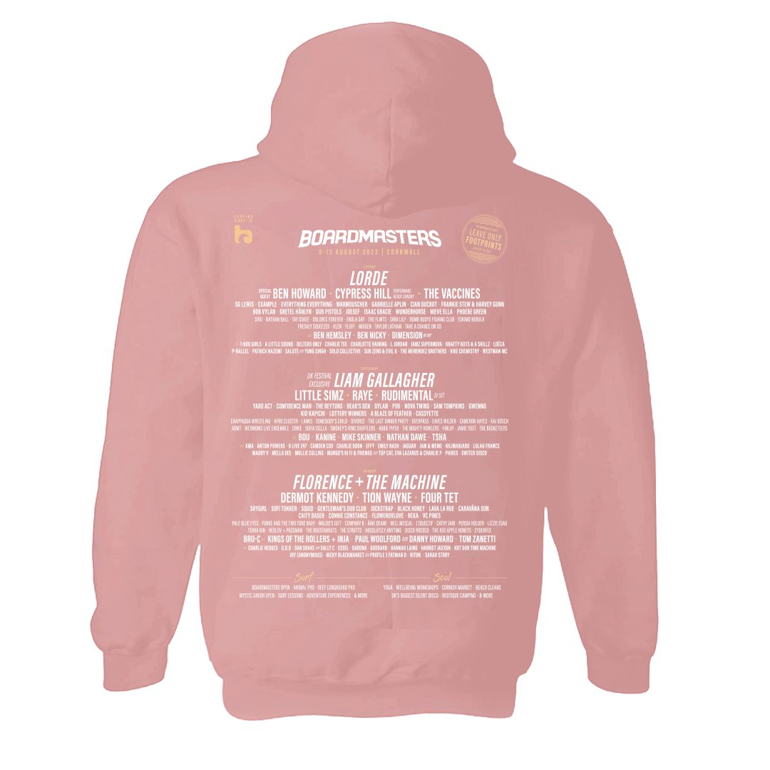 2023 Line Up Hoodie | Canyon Pink