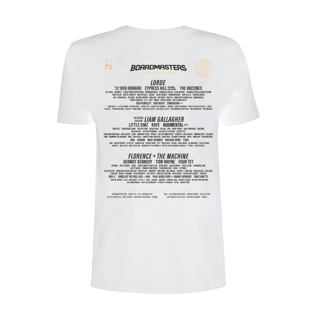 2023 Line Up T-Shirt | White
