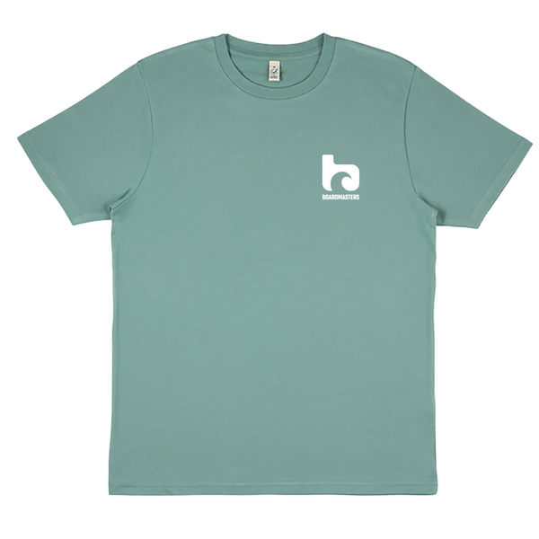 2025 Boardmasters Line Up T-Shirt Sage Green