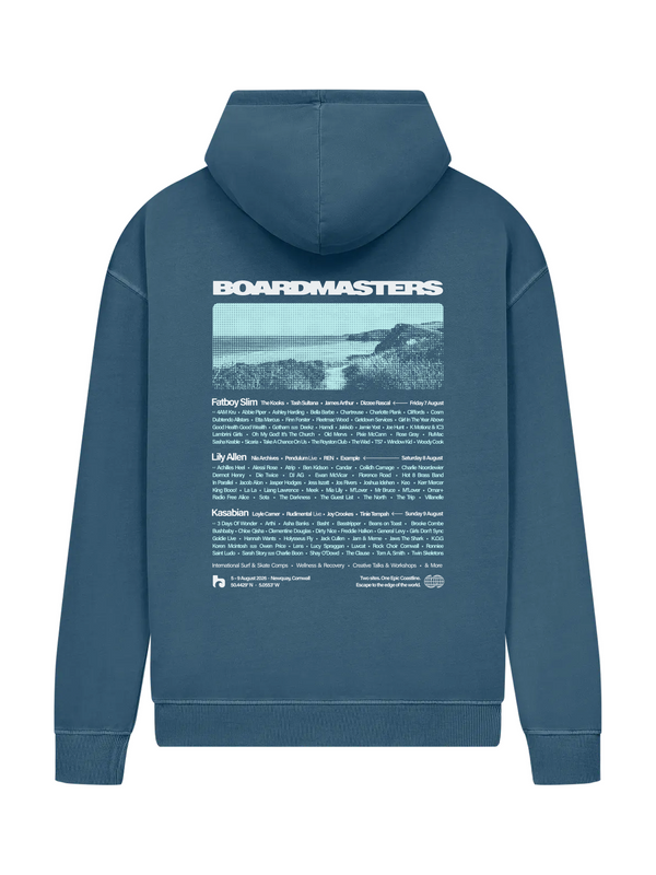 Lineup Hoodie Denim Blue