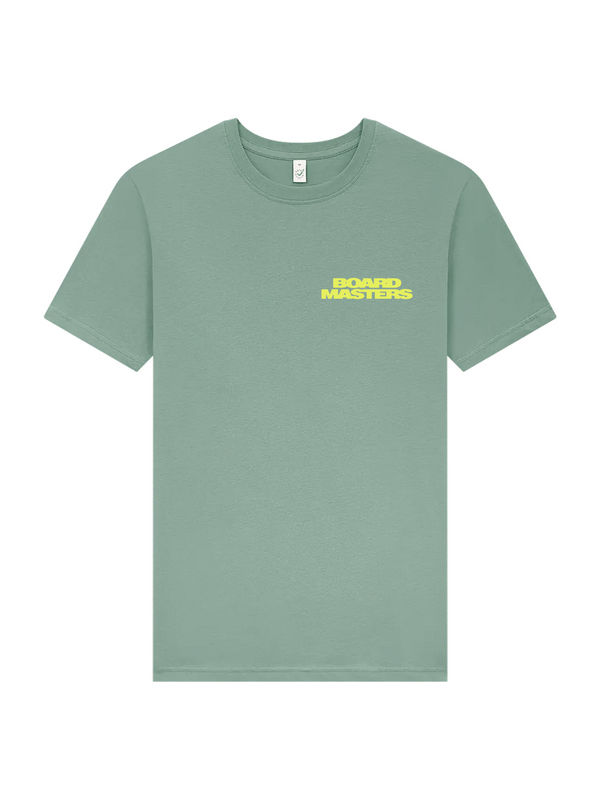 Lineup T-Shirt Stone Washed Green