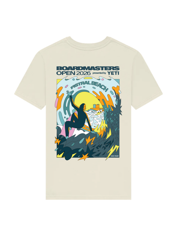 Limited Edition Boardmasters Open 2026 x Zach Rush T-Shirt