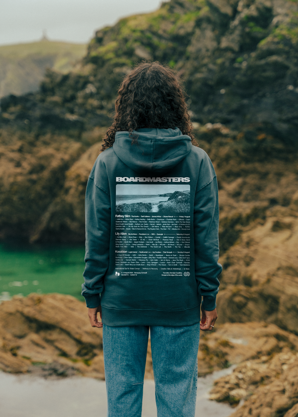 Lineup Hoodie Denim Blue