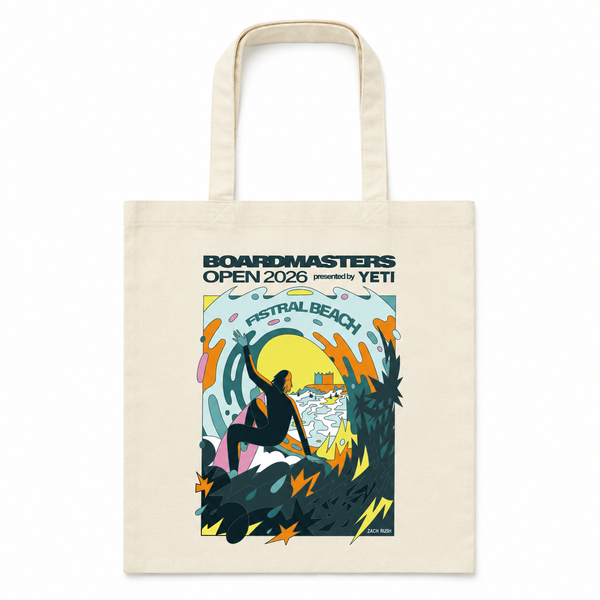 Limited Edition Boardmasters Open 2026 x Zach Rush Tote