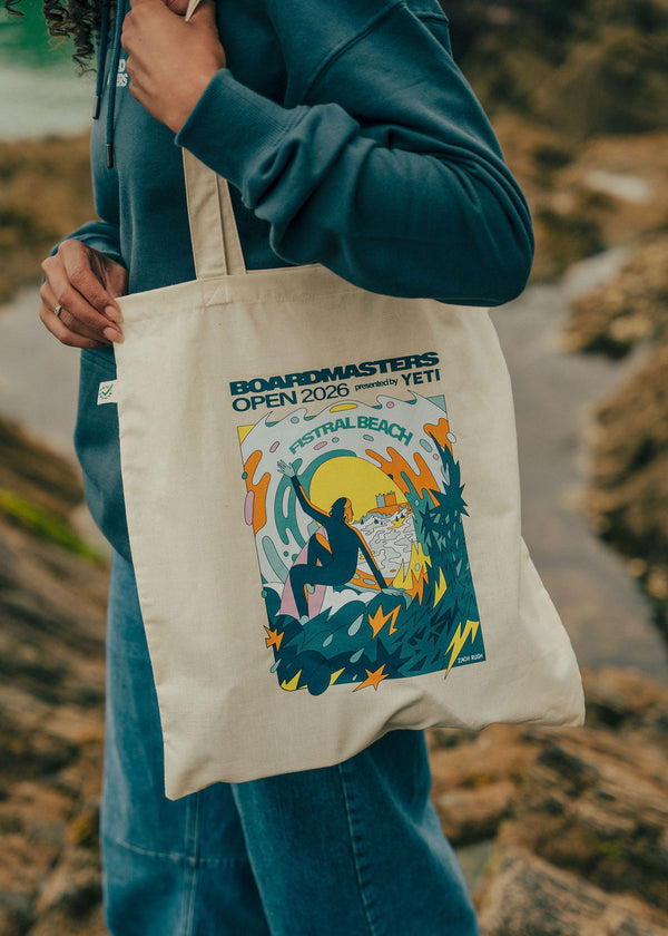 Limited Edition Boardmasters Open 2026 x Zach Rush Tote