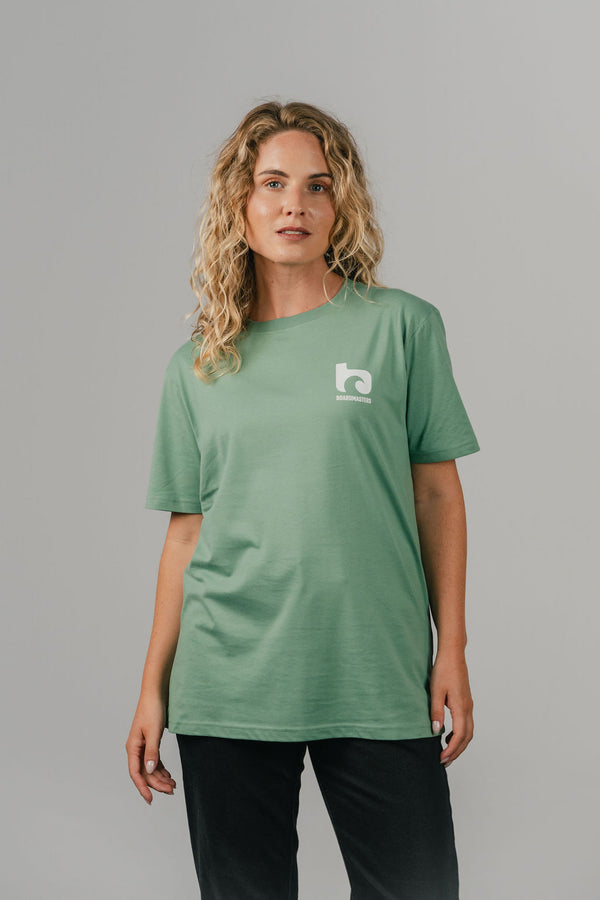 2025 Boardmasters Line Up T-Shirt Sage Green