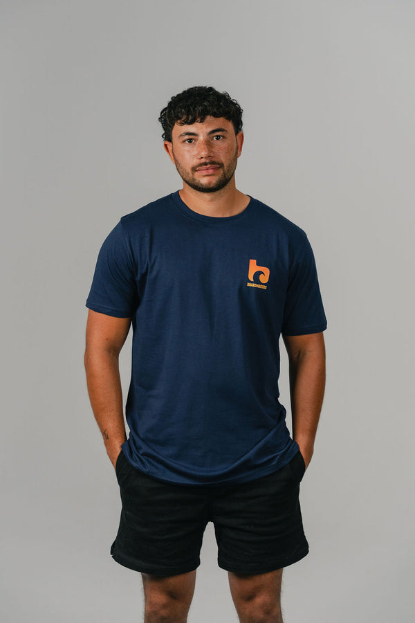 2025 Boardmasters Line Up T-Shirt Navy