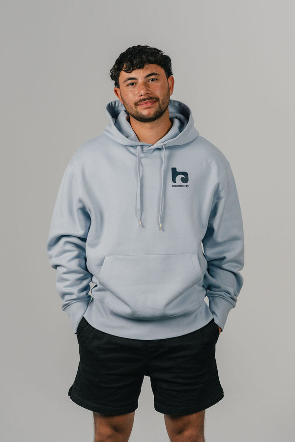 2025 Boardmasters Line Up Hooded Top Serene Blue