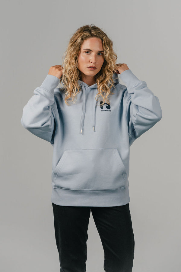 2025 Boardmasters Line Up Hooded Top Serene Blue