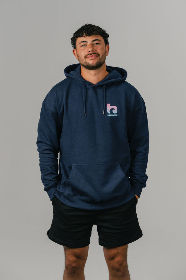 2025 Boardmasters Line Up Hooded Top Navy